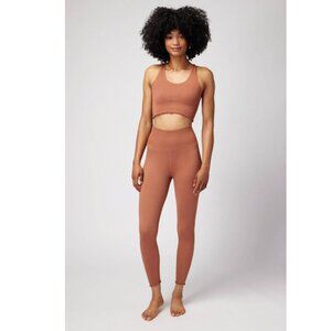 Spiritual Gangster Amor seamless crop tank & love sculpt seamless ruffle legging